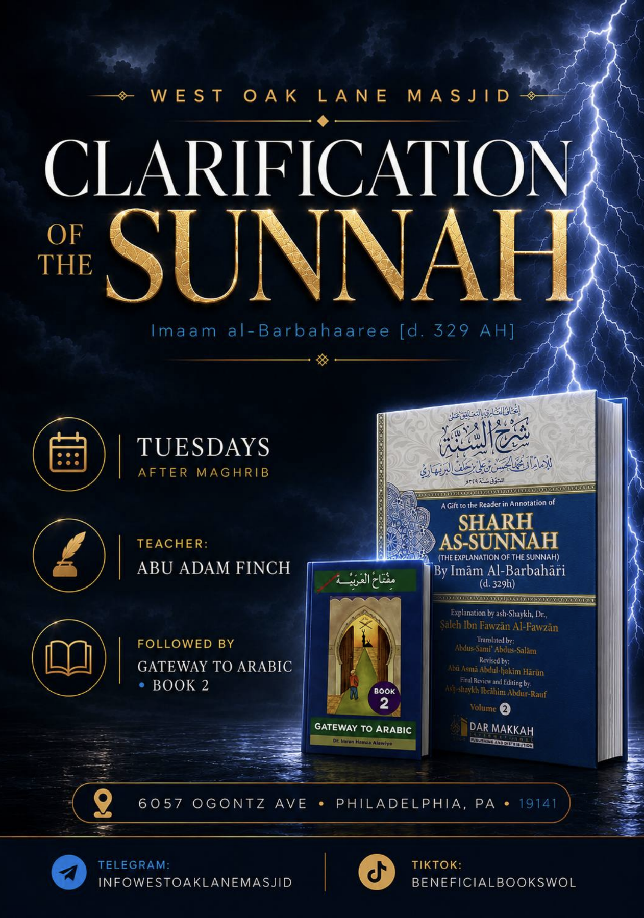 Clarification of the Sunnah flyer